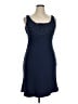 David's Bridal 100% Polyester Blue Cocktail Dress Size 14 - photo 1