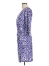Laundry by Design Animal Print Blue Cocktail Dress Size 10 - photo 5