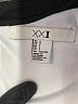 XXI Color Block White Cocktail Dress Size L - photo 7