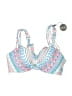 Coco Reef Print Blue Swimsuit Top Size Lg - XL (36D) - photo 1