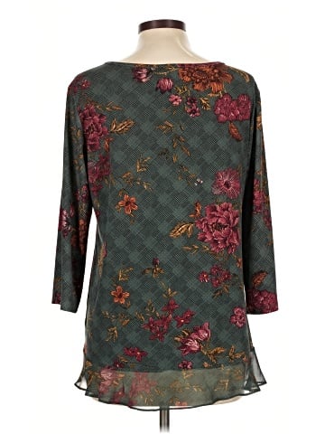 Roz & Ali 3/4 Sleeve Blouse (view 2)