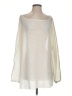 Cynthia Ashby 100% Cotton Ivory Pullover Sweater Size S - photo 1