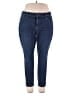 St. John's Bay Solid Blue Jeans Size 18 - photo 1