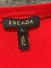 Escada Red Sleeveless Top Size L - photo 7
