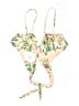 Montce Floral Yellow Swimsuit Top Size XL - photo 2