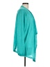 Massimo Dutti 100% Linen Teal Cardigan Size L - photo 4