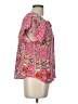 Angashion Pink Short Sleeve Blouse Size L - photo 4