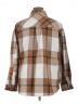 Automet 100% Polyester Plaid Brown Jacket Size XL - photo 2
