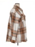 Automet 100% Polyester Plaid Brown Jacket Size XL - photo 4