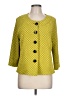 Cheryl Nash Windridge Polka Dots Yellow Blazer Size XL - photo 1