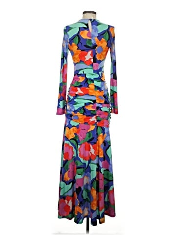 Aqua Cocktail Dress (view 2)