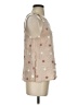 Mine 100% Rayon Tan Sleeveless Blouse Size S - photo 4