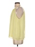 Blue Rain Yellow Sleeveless Blouse Size S - photo 5