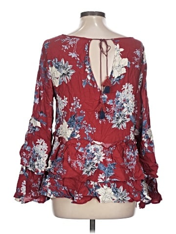 Altar'd State 3/4 Sleeve Blouse (view 2)