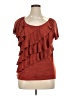 Elementz Red Short Sleeve Top Size XL - photo 1