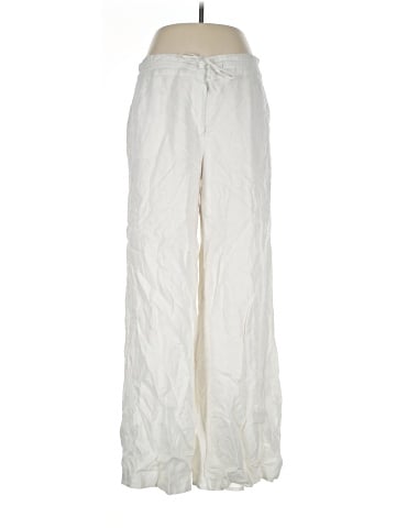 Mandarin Blue Linen Pants (view 1)