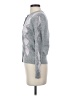 MAX Argyle Gray Cardigan Size S - photo 5