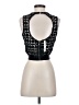 Bebe 100% Polyester Black Sleeveless Blouse Size 6 - photo 2