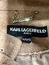 Karl Lagerfeld Paris Tan Wool Coat Size XL - photo 6