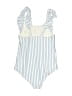 H&M Stripes Ivory One Piece Swimsuit Size 3T - 4T - photo 2