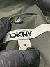 DKNY 100% Cotton Green Coat Size S - photo 6