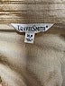 Travelsmith 100% Silk Metallic Tan 3/4 Sleeve Silk Top Size XL (petite) - photo 7