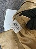 Travelsmith 100% Silk Metallic Tan 3/4 Sleeve Silk Top Size XL (petite) - photo 8