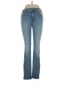 Express Hearts Blue Jeans Size 4 - photo 1