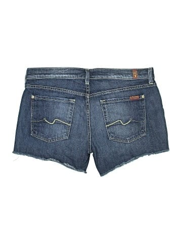 7 For All Mankind Denim Shorts (view 2)
