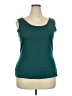 Van Heusen Teal Sleeveless Top Size XXL - photo 1