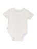 Assorted Brands Solid Ivory Short Sleeve Onesie Size 6-12 mo - photo 2