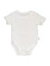 Assorted Brands Solid Ivory Short Sleeve Onesie Size 6-12 mo - photo 1