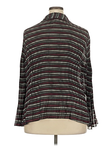 Lane Bryant Outlet Long Sleeve Blouse (view 2)