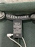 Eileen Fisher Solid Green Black Active Pants Size 3X - photo 4