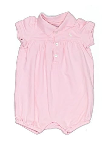 Ralph Lauren Short Sleeve Onesie (view 1)