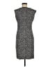 Ann Taylor Animal Print Gray Casual Dress Size M - photo 2