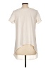 Glamorous 100% Polyester Ivory Short Sleeve Blouse Size 12 - photo 2