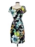 Jams World 100% Rayon Tropical Black Casual Dress Size XS - photo 2
