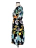Jams World 100% Rayon Tropical Black Casual Dress Size XS - photo 5