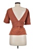 Nike Brown Short Sleeve Top Size M - photo 2