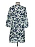 Mud Pie 100% Cotton Print Blue Casual Dress Size S - photo 2