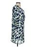 Mud Pie 100% Cotton Print Blue Casual Dress Size S - photo 4