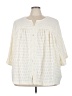 Lane Bryant Ivory 3/4 Sleeve Blouse Size 26 - 28 Plus - photo 1