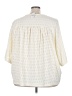 Lane Bryant Ivory 3/4 Sleeve Blouse Size 26 - 28 Plus - photo 2