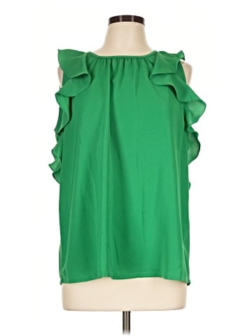 Jade Sleeveless Blouse (view 1)