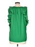 Jade 100% Polyester Green Sleeveless Blouse Size L - photo 2