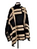 Anne Klein Stripes Black Poncho Size M - photo 1