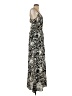 Leith 100% Polyester Print Black Casual Dress Size M - photo 4