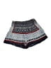 Altar'd State 100% Rayon Paisley Blue Shorts Size S - photo 1