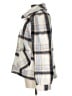 Bagatelle Plaid Ivory Coat Size L - photo 5